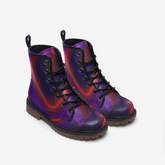 Neon Wave Casual Leather Lightweight boots
